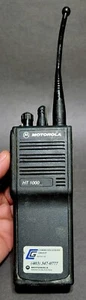 Motorola HT1000 UHF 16 Channel H01SDC9AA3DN w/ Battery & Antenna Untested - Picture 1 of 3