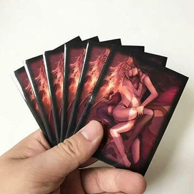 60 PCS/Set Chandra Matt Scrub Colorful Backs MTG Cards Sleeves Protector for TCG - Image 1 of 4