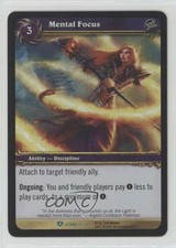 2007 World of Warcraft TCG: Assualt on Icecrown Citadel Mental Focus #6 b7o