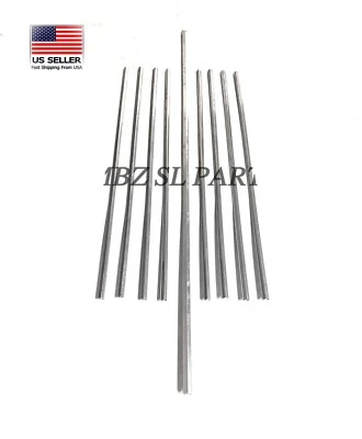 Juego de 9 molduras de parrilla de aluminio para Mercedes Benz W110 190 190D 190C Foto 1 de 4