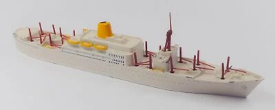 Barco de pasajeros británico Tri-ang Minic M719 Arlanza 1960 escala 1/1200 modelo de barco Foto 1 de 2
