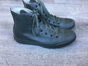 Converse Womens CT All Star Hi Size 7.5 144743C Green Boot Shoes Hi Top Sneakers - Picture 1 of 13
