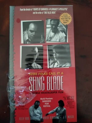 Some Folks Call It a Sling Blade VHS Videotape Billy Bob Thornton  - Image 1 of 3