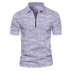 T Shirt Solid Summer Casual Classic Comfortable Office Polyester Shirt