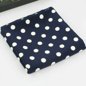 Spot Polka Dot Fabric Chiffon Material Craft for Dress Blouse 100*150cm Sew Soft - Picture 1 of 20