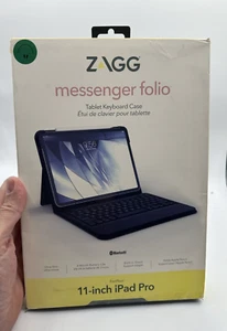 ZAGG Messenger Folio para iPad Pro de 11" - Negro - Sin usar, Caja imperfecciones cosméticas - Imagen 1 de 6