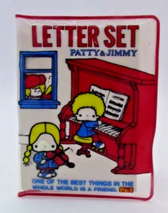 Patty und Jimmy Briefsatz Sanrio Vintage 1976 Neu - Bild 1 von 8