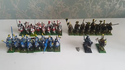 Warhammer WHFB 24x Empire Knights & 2x metal mounted Grandmasters - Old World - Image 1 of 4