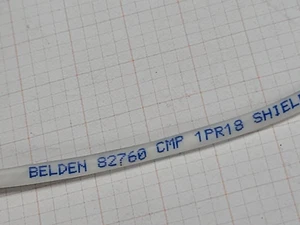 Belden 82760 18/1P FEP Ins. Shield Twist Pair Audio/Control Cable NAT /50ft - Picture 1 of 7
