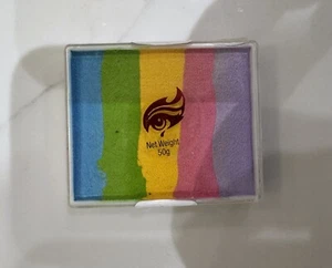 Face Paints Australia Combo Cakes 50g . Pastel Rainbow. - Picture 1 of 2