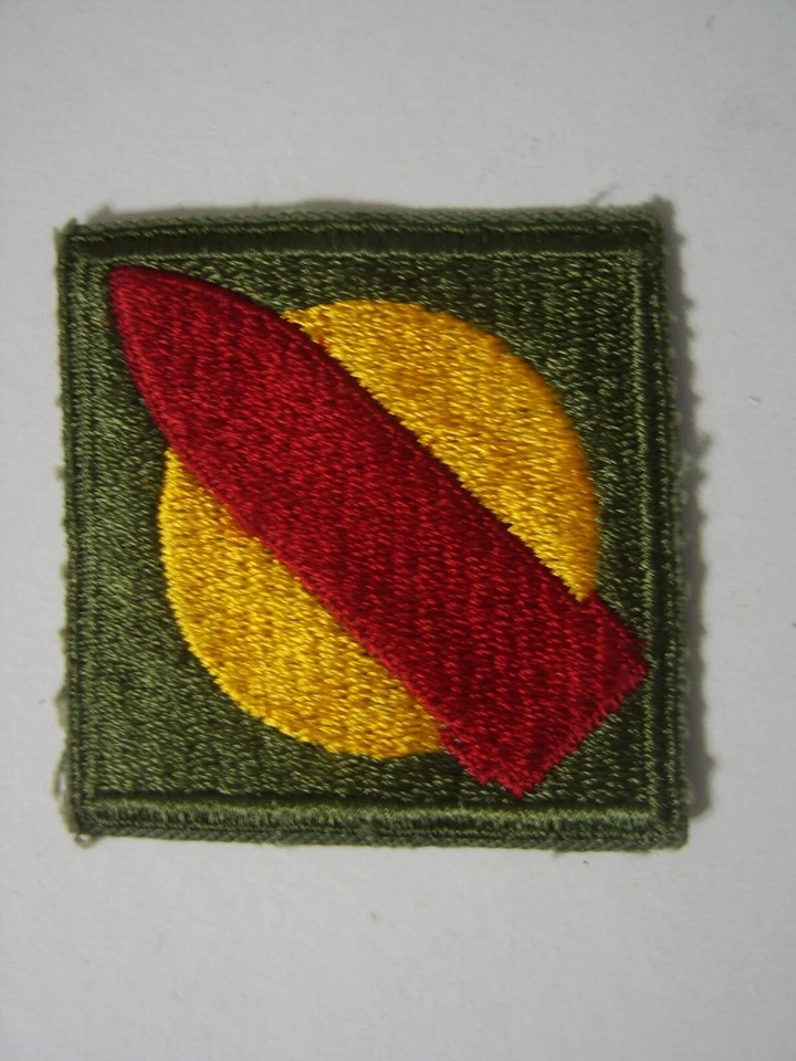 1st COAST ARTILLERY PATCH WW2 SSI U.S. ARMY - FULL COLOR :KY21-14 - Image 1 of 1