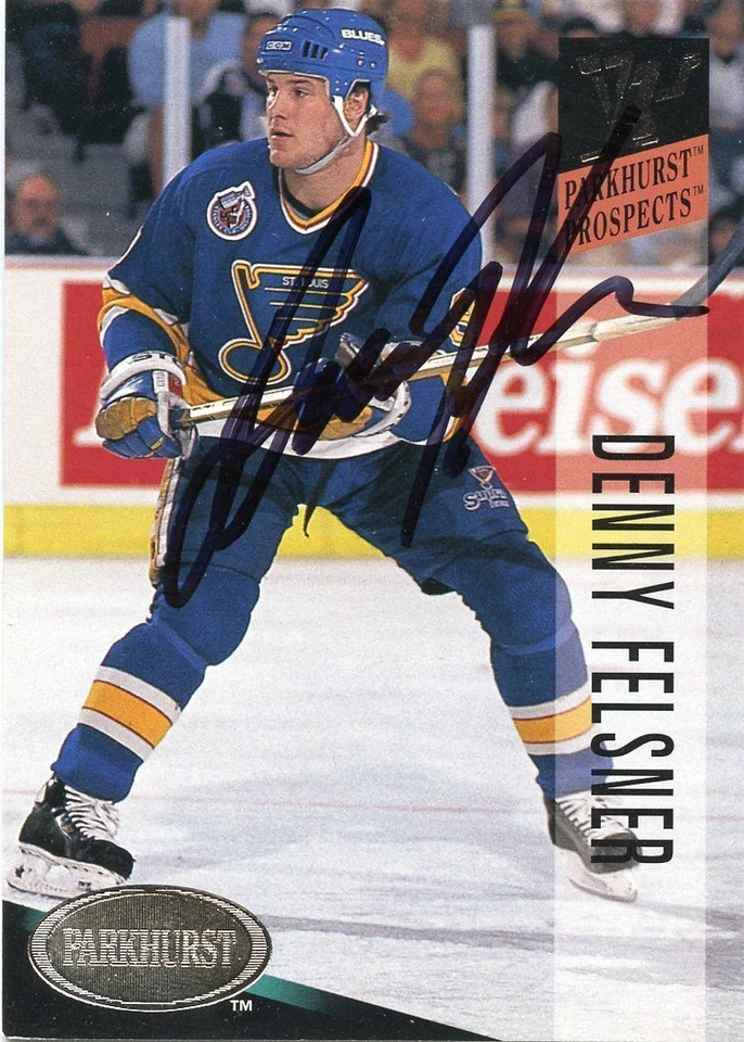 DENNY FELSNER BLUES AUTOGRAPH AUTO 93 PARKHURST #267 *33354 - Image 1 of 1