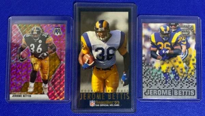 1993 JEROME BETTIS GameDay ROOKIE STANDOUTS 2020 PINK MOSAIC (3) - Picture 1 of 3