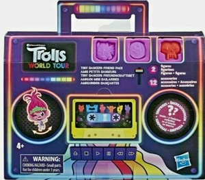 Trolls World Tour Sorpresa Pequeños Bailarines Amigo Pack Mini Figuras Pulseras Dije - Imagen 1 de 3