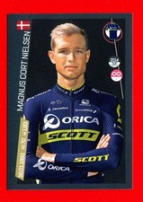 100° GIRO D'ITALIA - Panini 2017 - Figure - Sticker No. 205 - NIELSEN - ORICA - New