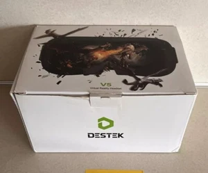 DESTEK V5 VR Headset for 5.5-6.8 inch iPhone & Android, Virtual Reality Goggles - Picture 1 of 13