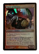 Figure of Destiny NM Foil Promo EDH Commander Kithkin Spirit Warrior Avatar Rare