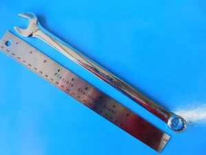 SNAP ON , 11/16 LONG HANDLE 12 PT. USED WRENCH, PART #OEXL22 - Picture 1 of 5