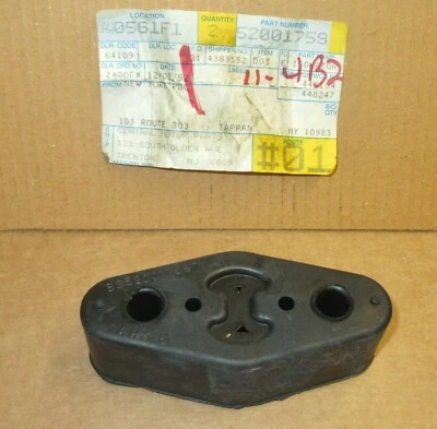 Aislador de suspensión de tubo de escape Mopar 52001759 1984-2001 Jeep Cherokee, Comanche, Nuevo de Lote Antiguo Foto 1 de 3