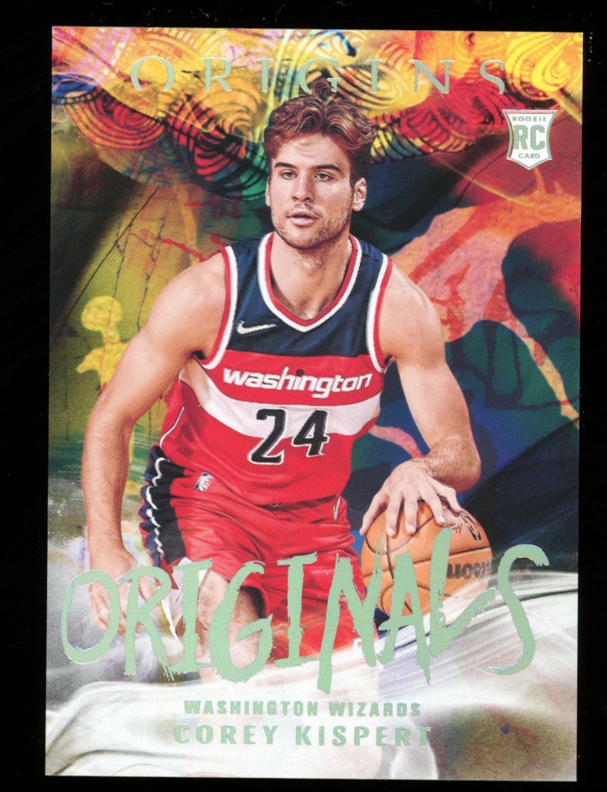 2021-22 Panini Origins Originals Corey Kispert Washington Wizards RC Rookie
