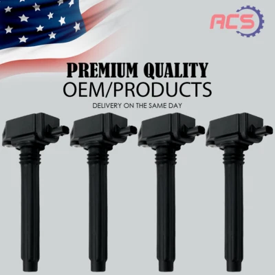 4X Bobina de encendido OEM de alto rendimiento para Dodge Dart 2013-2016 2,0 L 2,4 L4 UF648 Foto 1 de 4