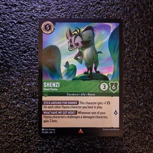 Shenzi Head Hyena - 91/204 - Rare - Disney Lorcana - Picture 1 of 2
