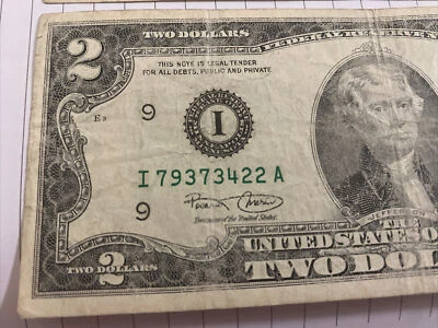 $2 Dollar Bill Note Series 2003 - Image 1 of 4