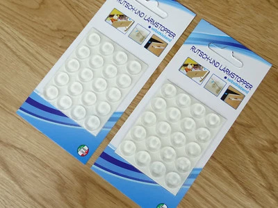 40  Elastikpuffer Gummifüße Gummipuffer Schutzpuffer Klebefüße Glasplatten Füße - Bild 1 von 4