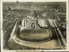 1927 Press Photo "Battle of the Nations" monument at Leipzig, Germany