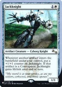 Magic the Gathering (mtg): UPLIST: Jackknight - Rare - Foil - Picture 1 of 1