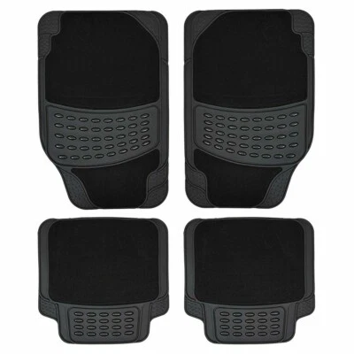Rubber and Carpet Floor Mats Protectors FOR TOYOTA Alphard 2003-2008 - Image 1 of 3