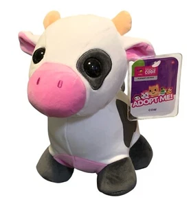Adopt Me! Pets Cow Plush Animal Uplift Games 2023 Roblox Stuffed Toy NEW w/ CODE - Picture 1 of 9