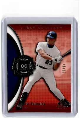 2004 SP Game Used Patch Significant Numbers Mark Teixeira 41/86 Texas Rangers - Image 1 of 2