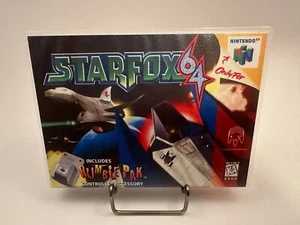 Star Fox 64 - Nintendo 64 N64 Custom Case *NO GAME* - Picture 1 of 2