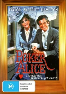 NEW/SEALED WESTERN (POKER ALICE) (ELIZABETH TAYLOR) - R#(ALL) PAL) TRACKED P/H - Picture 1 of 1