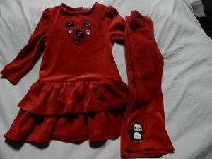 NUEVO CON ETIQUETAS 2T GYMBOREE INVIERNO PINGÜINO VESTIDO o PANTALONES U-PIK - Imagen 1 de 3