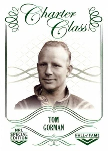 2018 CHARTER CLASS NRL Card TOM GORMAN Glory - Picture 1 of 2