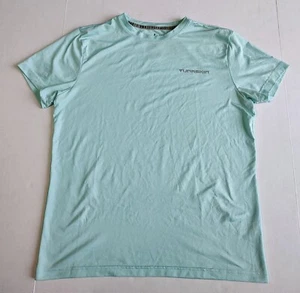 Tunaskin Echo Performance T Shirt Mens Medium Blue Fishing Outdoor Short Sleeve - Picture 1 of 8