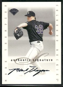 Serie Leaf Signature 1996 #NNO Mark Thompson serie extendida autógrafos - Imagen 1 de 2