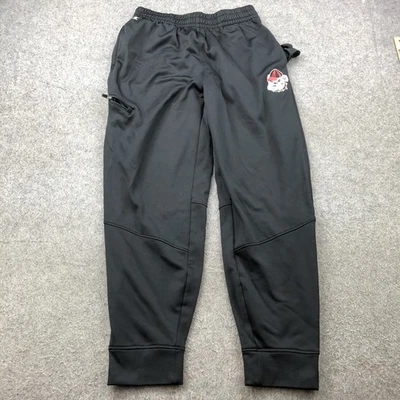Georgia Bulldogs Sweatpants Mens Large Black NCAA Football Joggers Champion - Image 1 of 4