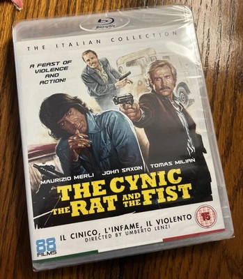 CYNIC THE RAT AND FIST 88 FILMS - Italian Collection- Spine #17 - *REGION B* OOP - Image 1 of 4