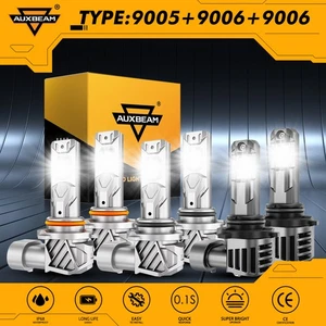 For Toyota Corolla 2005-2008 AUXBEAM Canbus 1:1 ED Headlight+Fog Light 6500K 6x - Foto 1 di 12