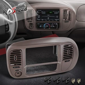 Brown Instrument Dash Panel Bezel Cover for Ford F-150 Heritage 4WD 1997-2004 - Picture 1 of 6