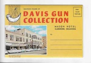 POSTKARTENMAPPE - DAVIS WAFFENSAMMLUNG - CLAREMORE, OKLAHOMA - Bild 1 von 2