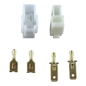 Universal 2-Pin Perpendicular Connectors Kit (4/Pack) For ATV UTV Motorcycle PWC - Bild 1 von 4