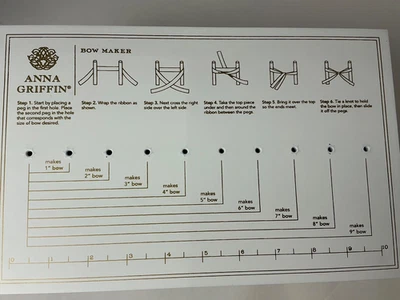Anna Griffin  Bow Making Box.    New with ribbon  - Image 1 of 3