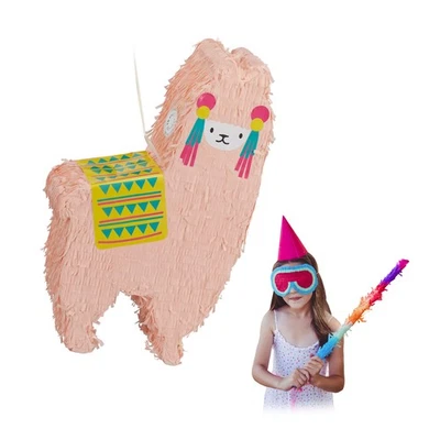 Lama pinata 50 cm 200 g Alpaka Pinata Geburtstags Pinata Kinder Pinata 2er Set - Bild 1 von 4