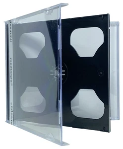 Lote Estuche Joyero CD Doble Negro ESTÁNDAR - Imagen 1 de 4