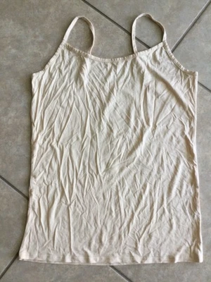 Womens Peach Camisole Spaghetti Strap Casual Tank Top Stretch Medium - Image 1 of 4
