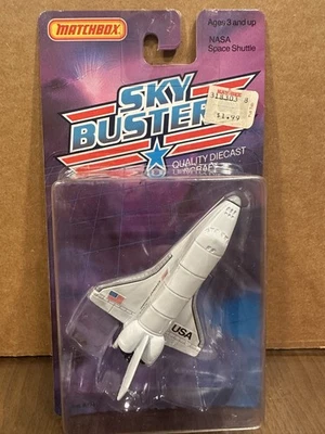 Matchbox Skybusters 1988 'transbordador espacial NASA' SB13 nave espacial diecast sellada casi nueva Foto 1 de 4